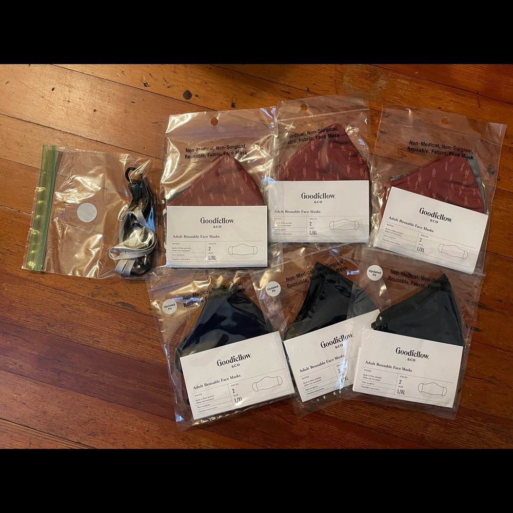 L/XL face masks for the most of adults man